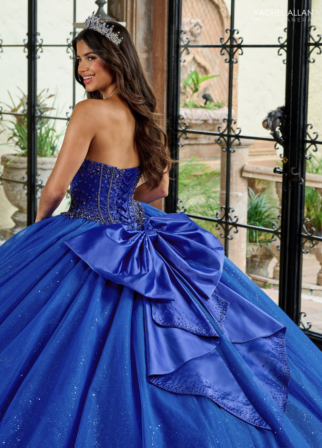 Strapless Quinceanera Dress by Rachel Allan RQ1156