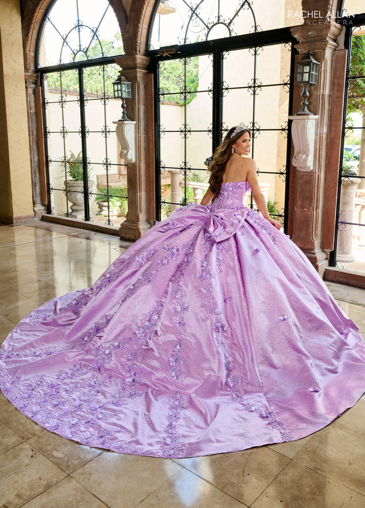 3D Floral Sweetheart Quinceanera Dress by Rachel Allan RQ1157