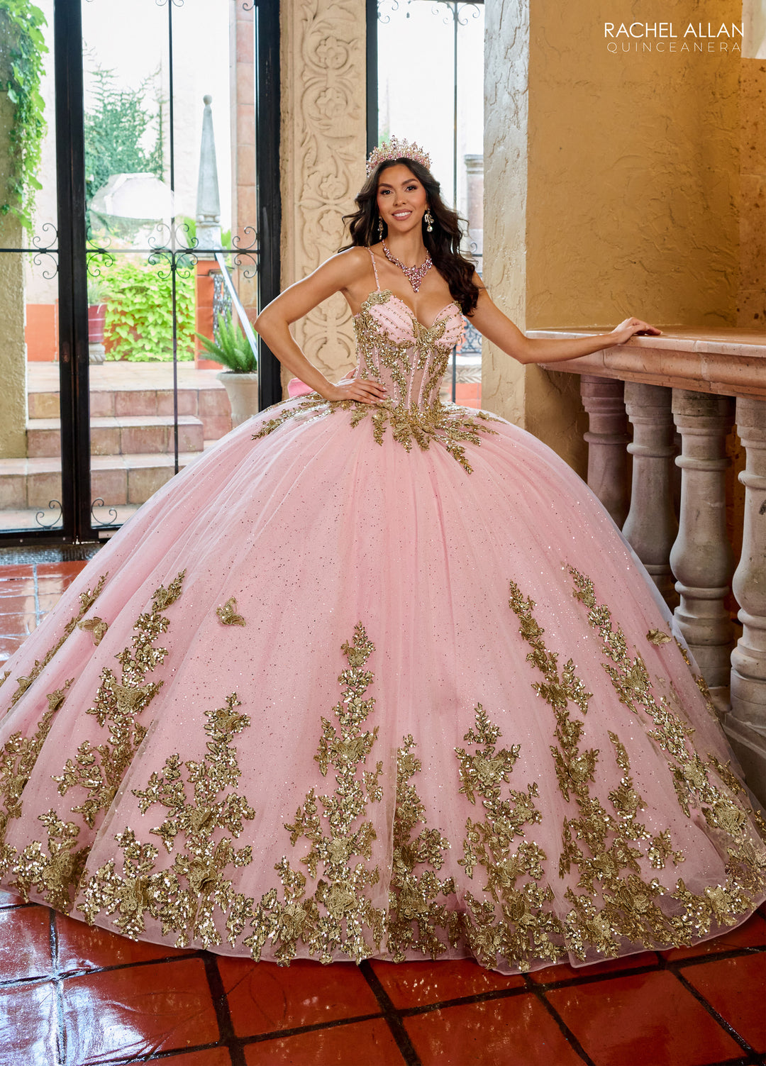 Sleeveless Quinceanera Dress by Rachel Allan RQ1158