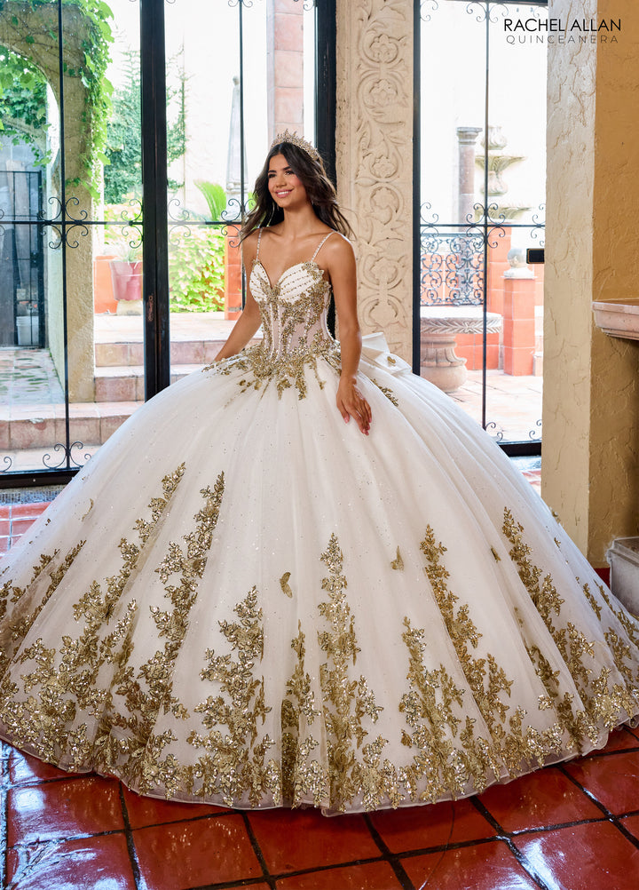 Sleeveless Quinceanera Dress by Rachel Allan RQ1158