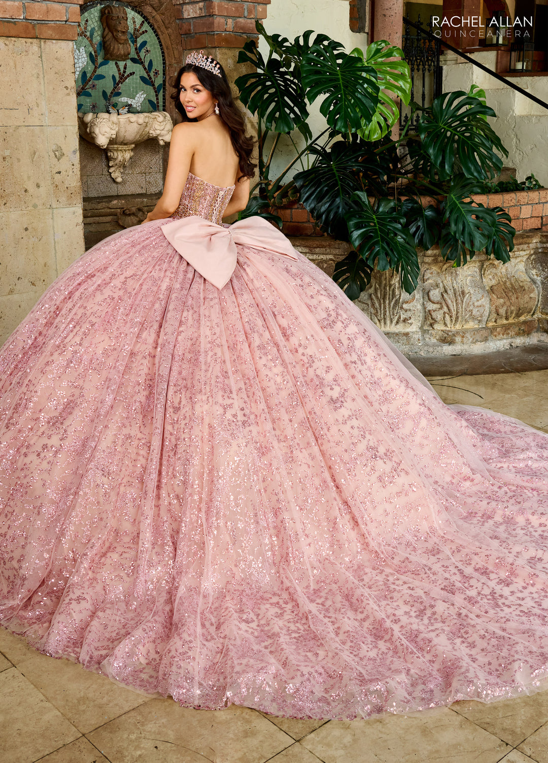 Strapless Quinceanera Dress by Rachel Allan RQ1160