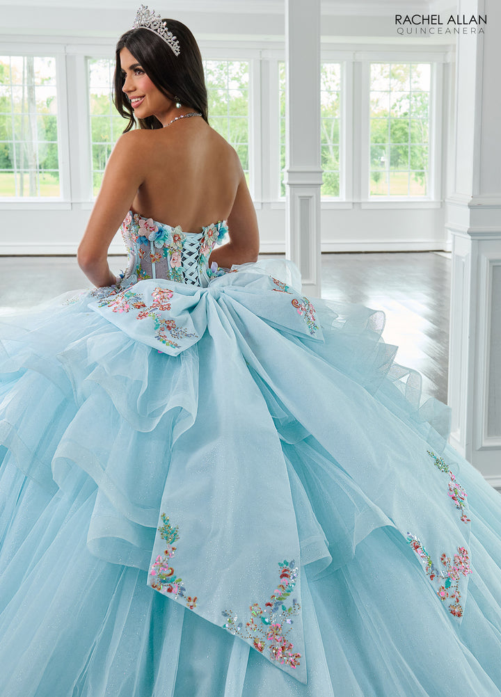 Long Sleeve Quinceanera Dress by Rachel Allan RQ1161