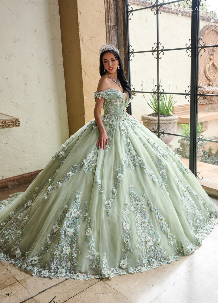 Off Shoulder Quinceanera Dress by Rachel Allan RQ2204