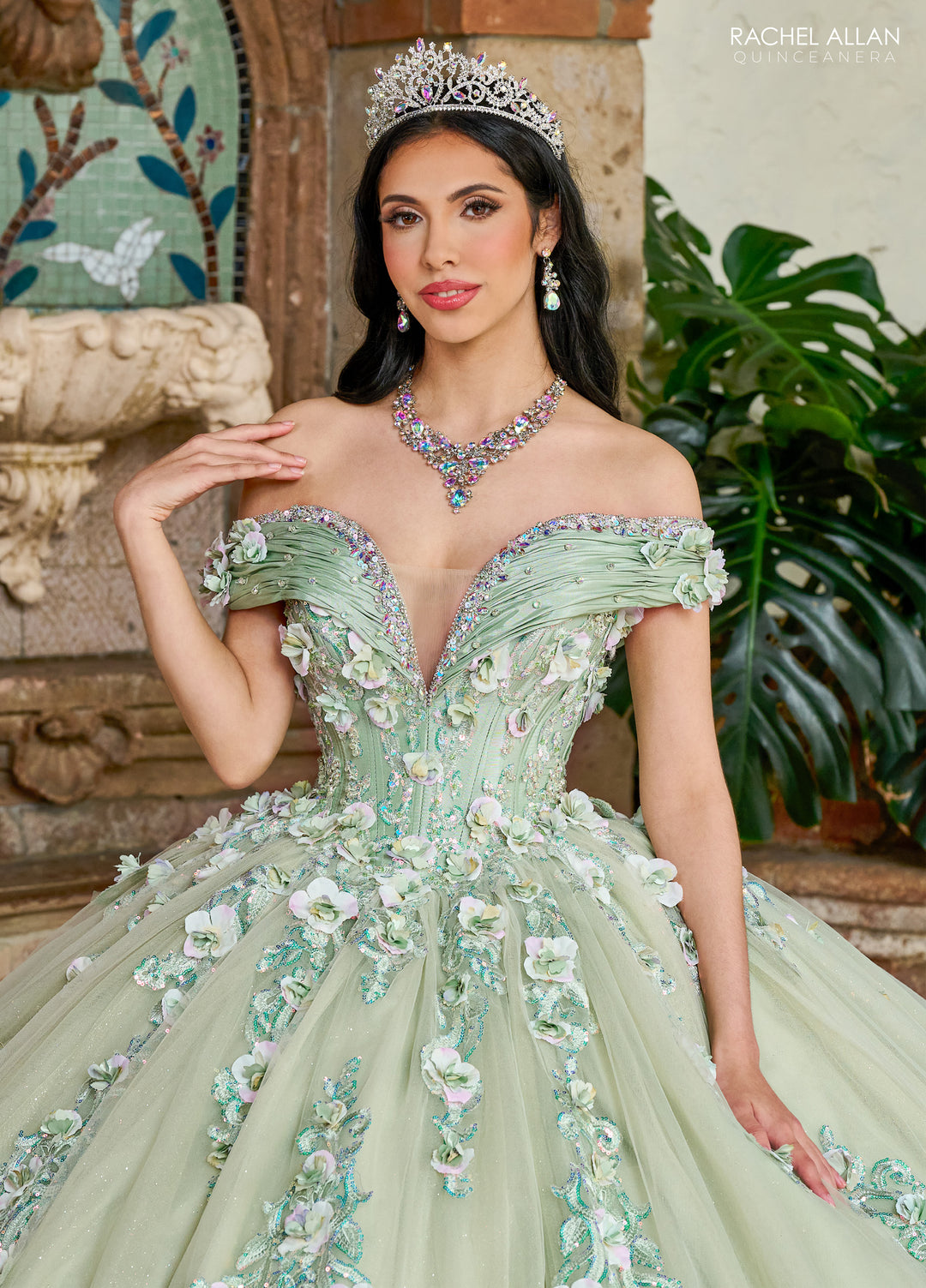 Off Shoulder Quinceanera Dress by Rachel Allan RQ2204