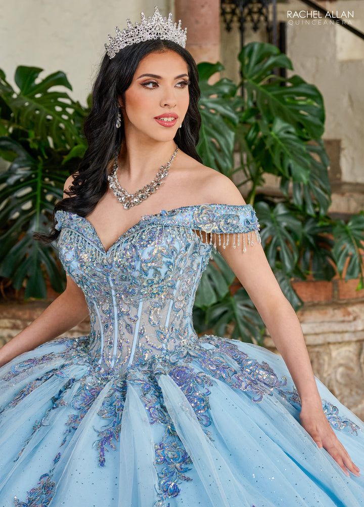 Off Shoulder Quinceanera Dress by Rachel Allan RQ2205