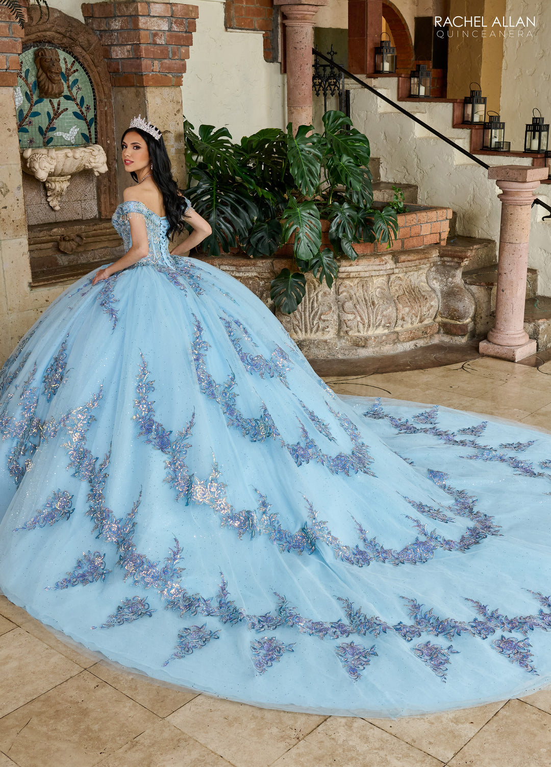 Off Shoulder Quinceanera Dress by Rachel Allan RQ2205