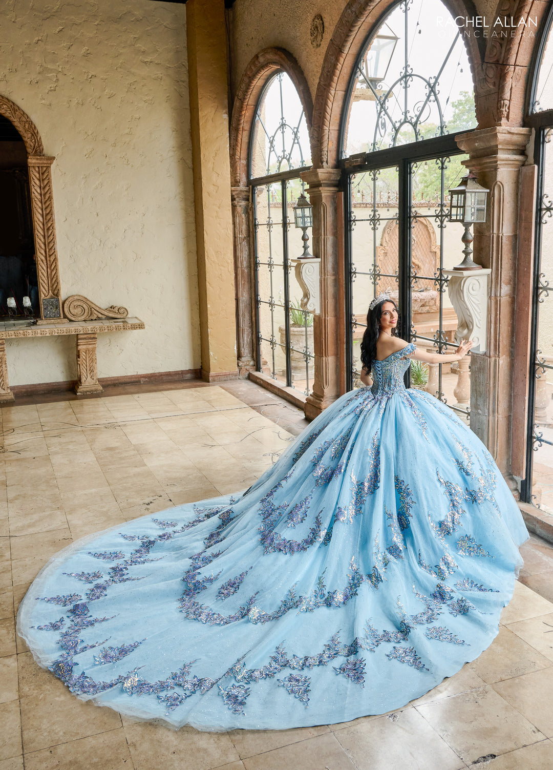 Off Shoulder Quinceanera Dress by Rachel Allan RQ2205