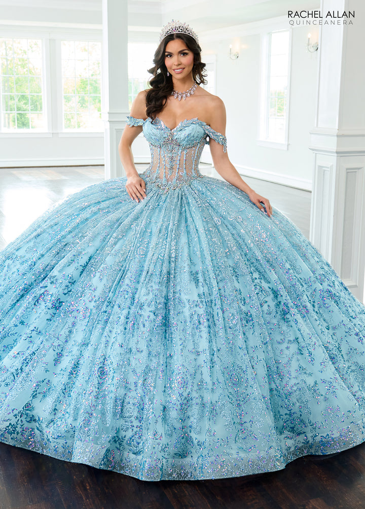 Off Shoulder Quinceanera Dress by Rachel Allan RQ2212