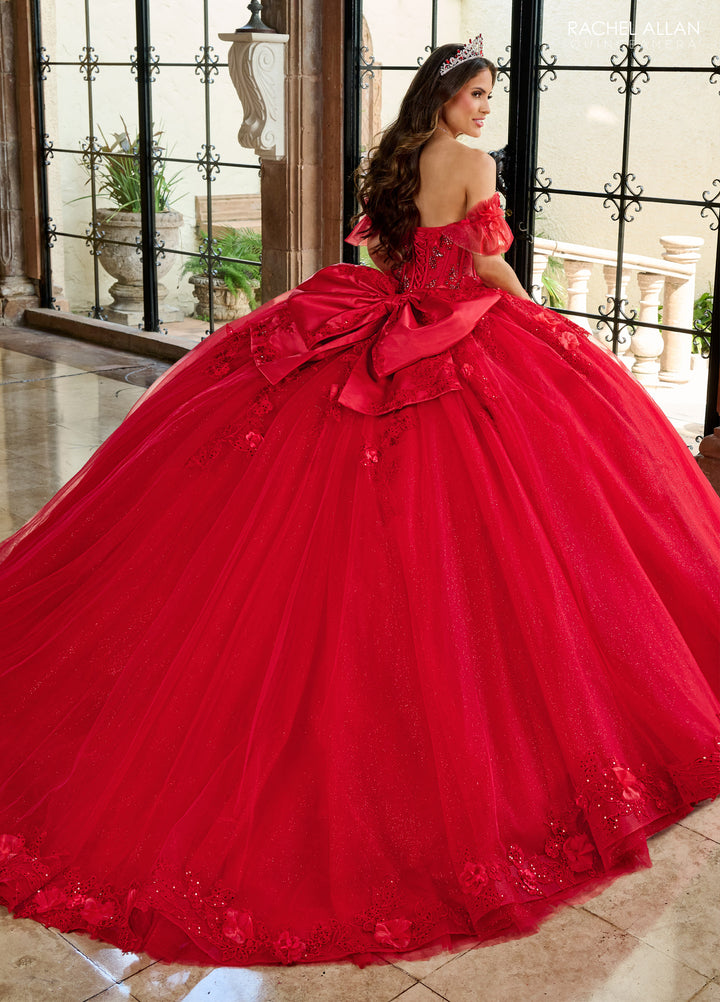 Off Shoulder Quinceanera Dress by Rachel Allan RQ2220