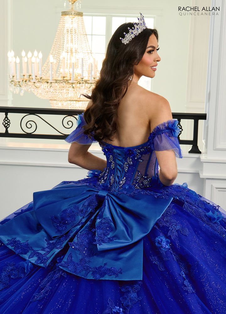 Off Shoulder Quinceanera Dress by Rachel Allan RQ2220