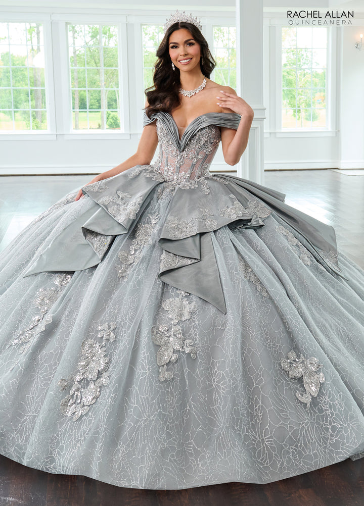 Off Shoulder Quinceanera Dress by Rachel Allan RQ2222