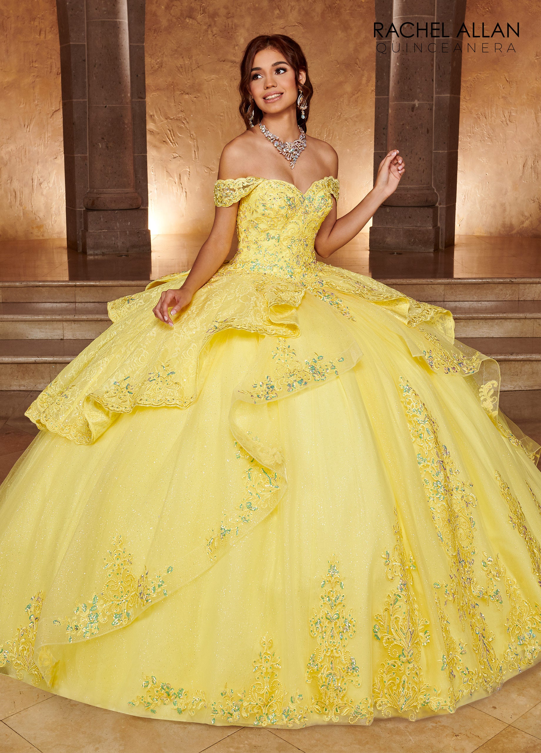 pastel yellow quince dress