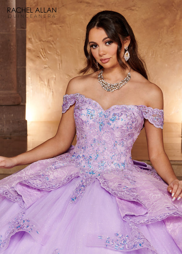 Sweetheart Layered Quinceanera Dress by Rachel Allan RQ3105 – ABC Fashion