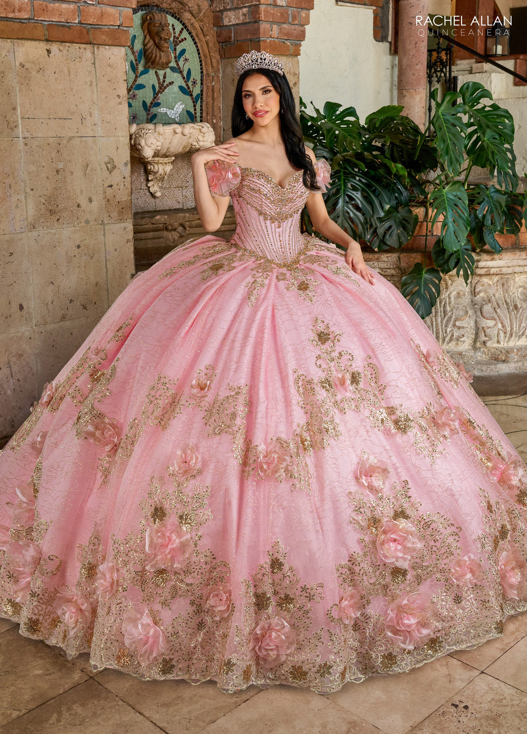 Off Shoulder Quinceanera Dress by Rachel Allan RQ3133