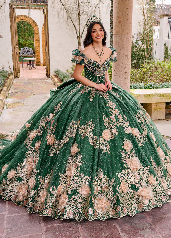 Off Shoulder Quinceanera Dress by Rachel Allan RQ3133