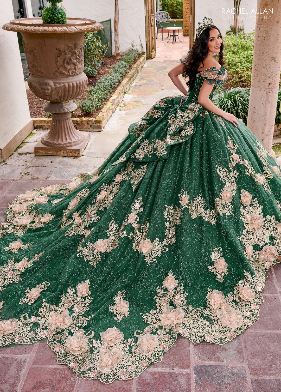 Off Shoulder Quinceanera Dress by Rachel Allan RQ3133