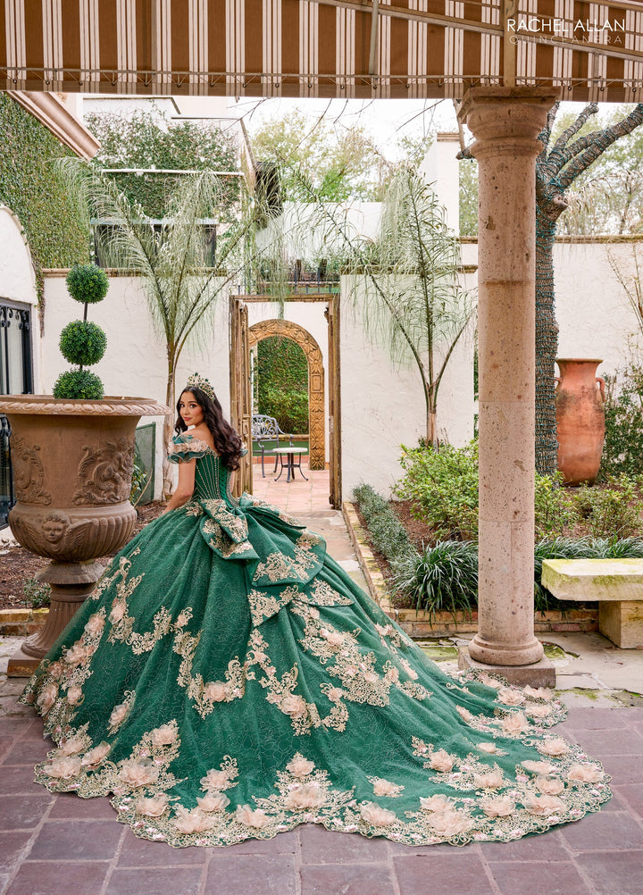 Off Shoulder Quinceanera Dress by Rachel Allan RQ3133