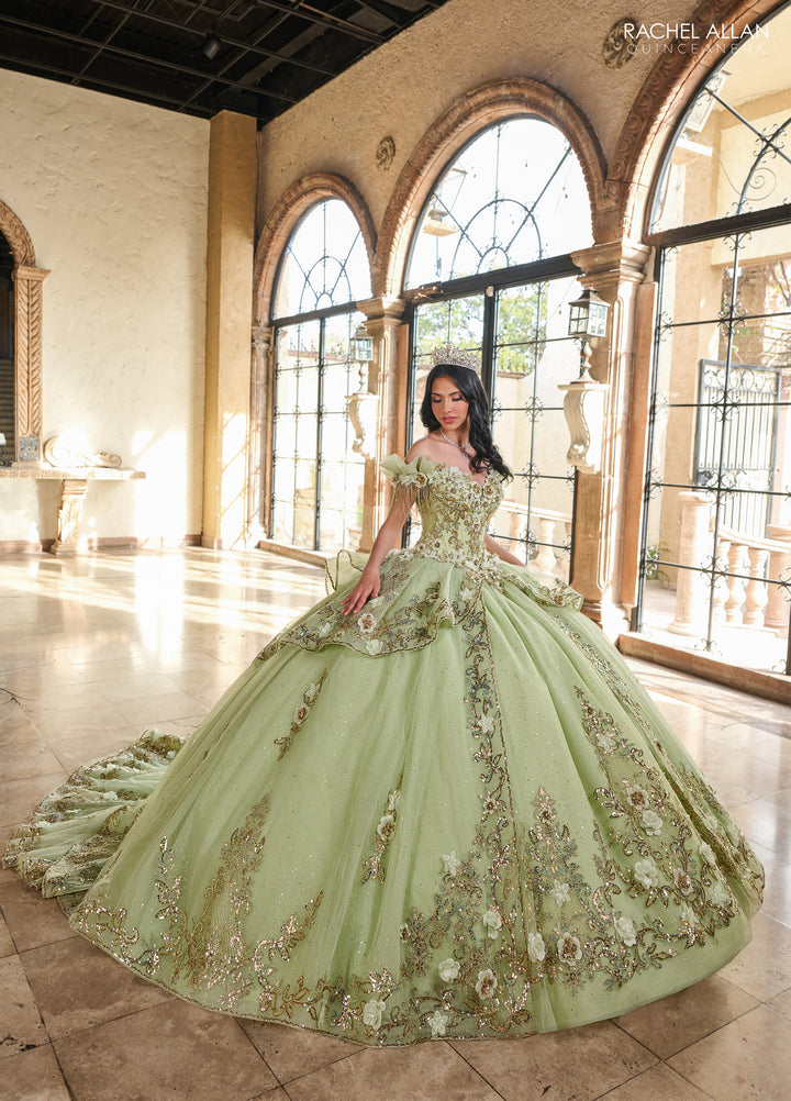 Off Shoulder Quinceanera Dress by Rachel Allan RQ3137