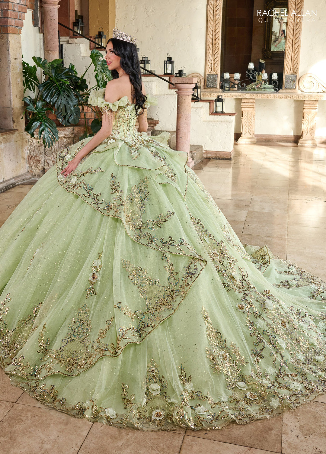 Off Shoulder Quinceanera Dress by Rachel Allan RQ3137