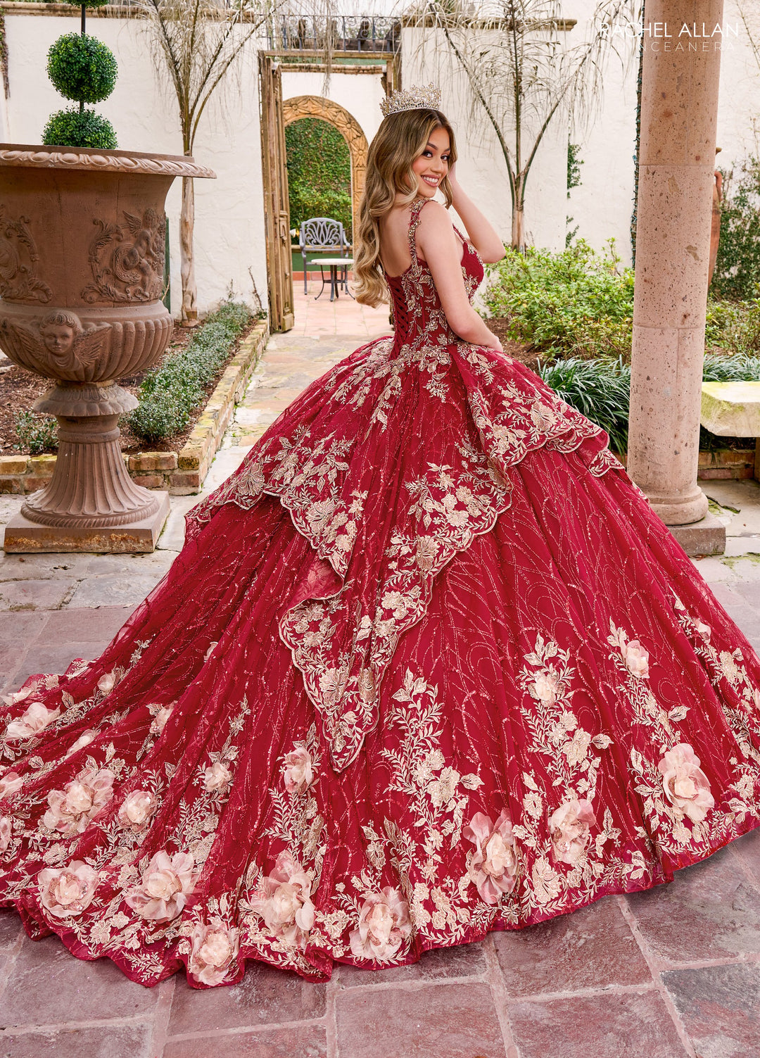 Sleeveless Quinceanera Dress by Rachel Allan RQ3140