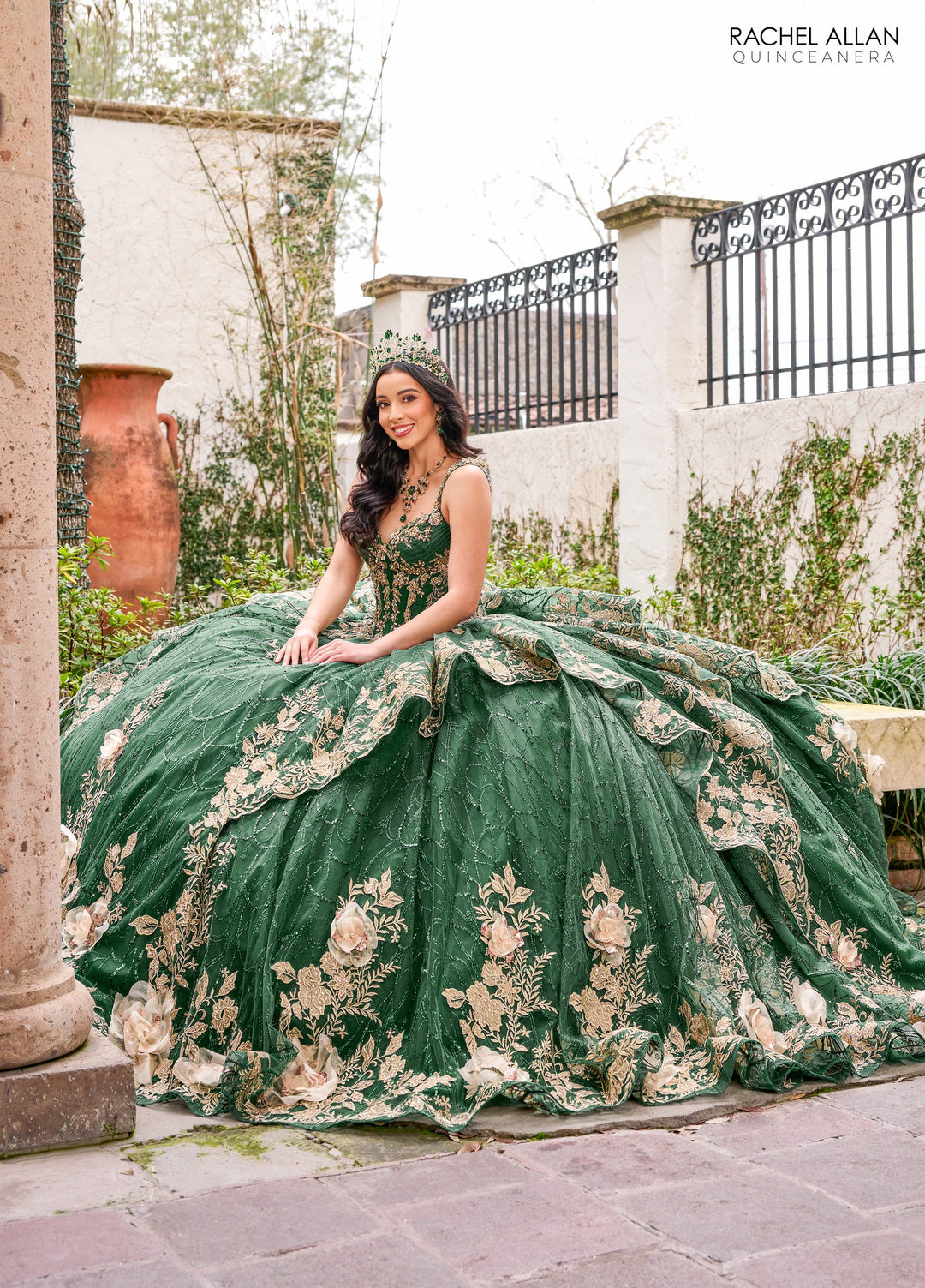 Sleeveless Quinceanera Dress by Rachel Allan RQ3140