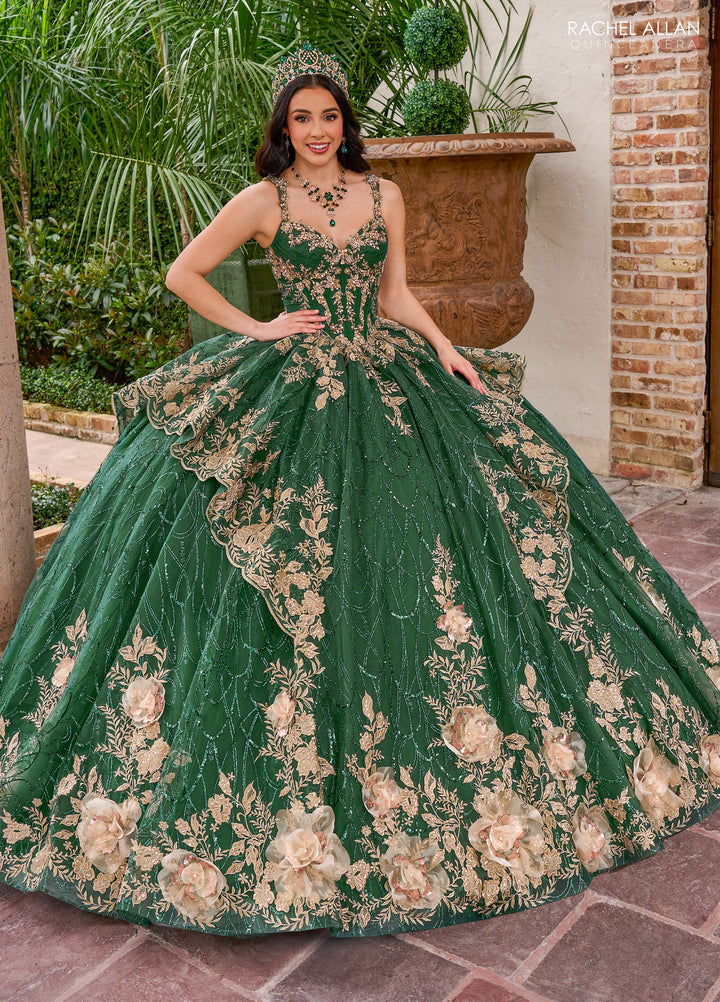 Sleeveless Quinceanera Dress by Rachel Allan RQ3140