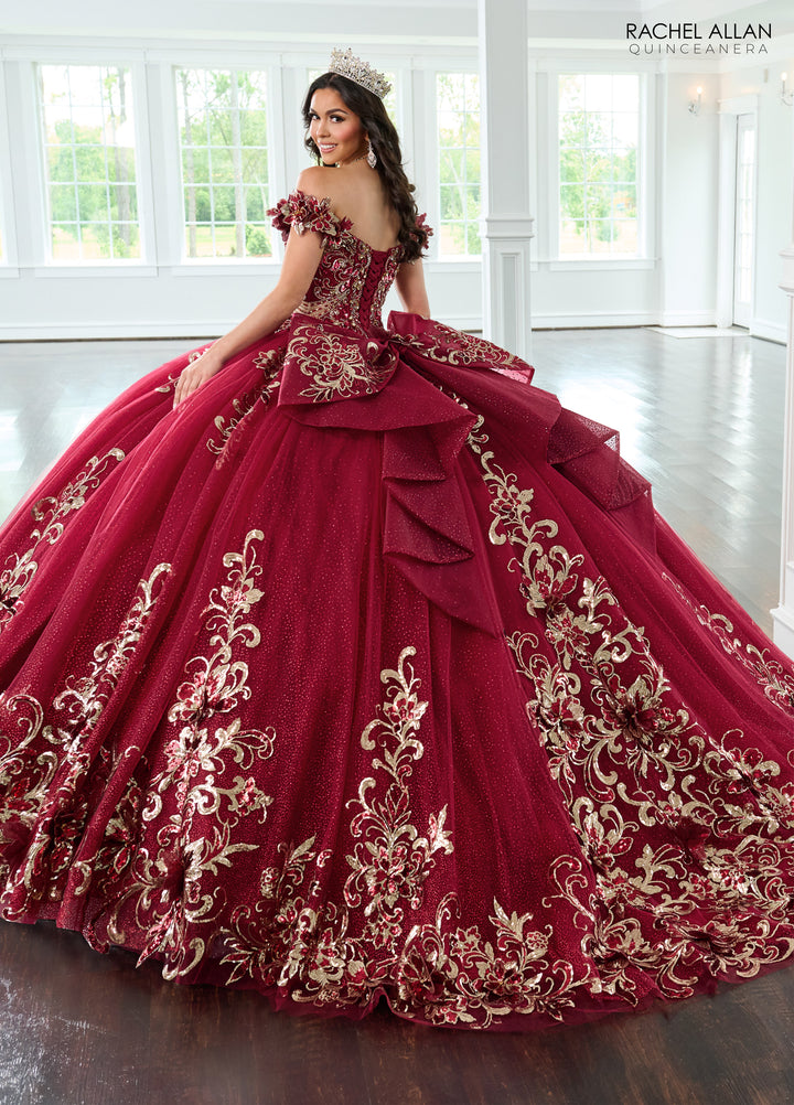 Off Shoulder Quinceanera Dress by Rachel Allan RQ3145