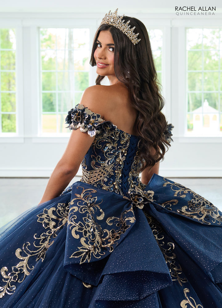 Off Shoulder Quinceanera Dress by Rachel Allan RQ3145