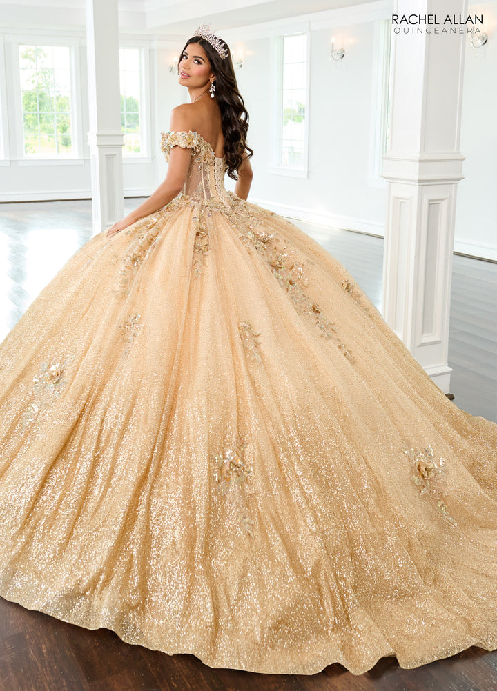 Off Shoulder Quinceanera Dress by Rachel Allan RQ3150