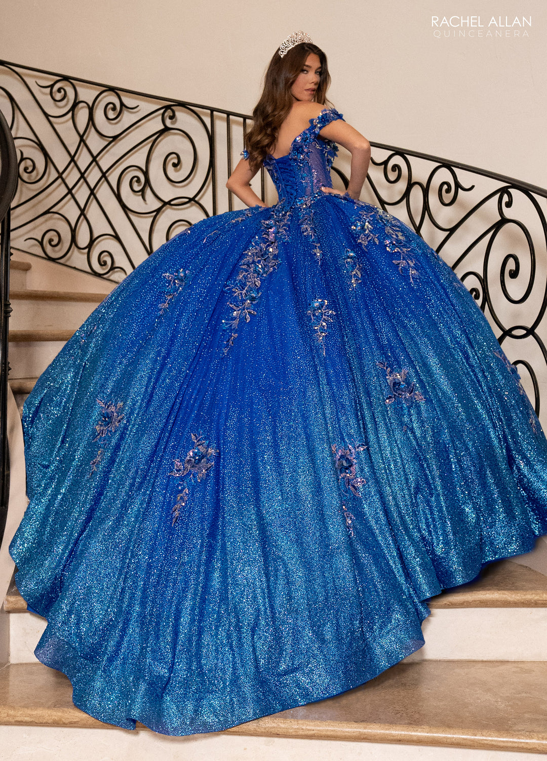 Off Shoulder Quinceanera Dress by Rachel Allan RQ3150