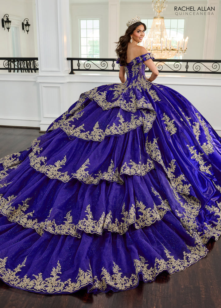 Off Shoulder Quinceanera Dress by Rachel Allan RQ3151