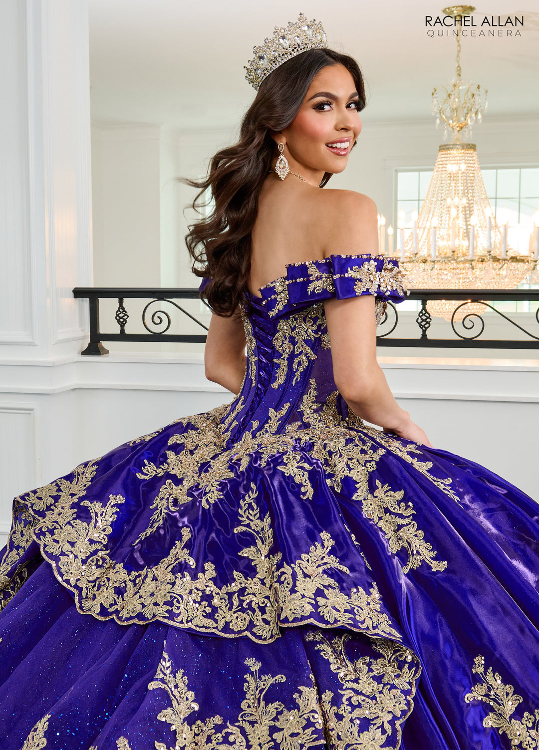 Off Shoulder Quinceanera Dress by Rachel Allan RQ3151