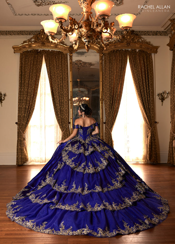 Off Shoulder Quinceanera Dress by Rachel Allan RQ3151