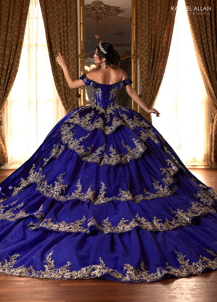 Off Shoulder Quinceanera Dress by Rachel Allan RQ3151