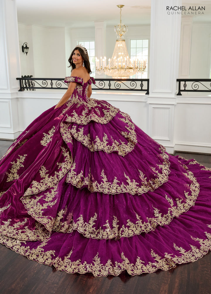 Off Shoulder Quinceanera Dress by Rachel Allan RQ3151