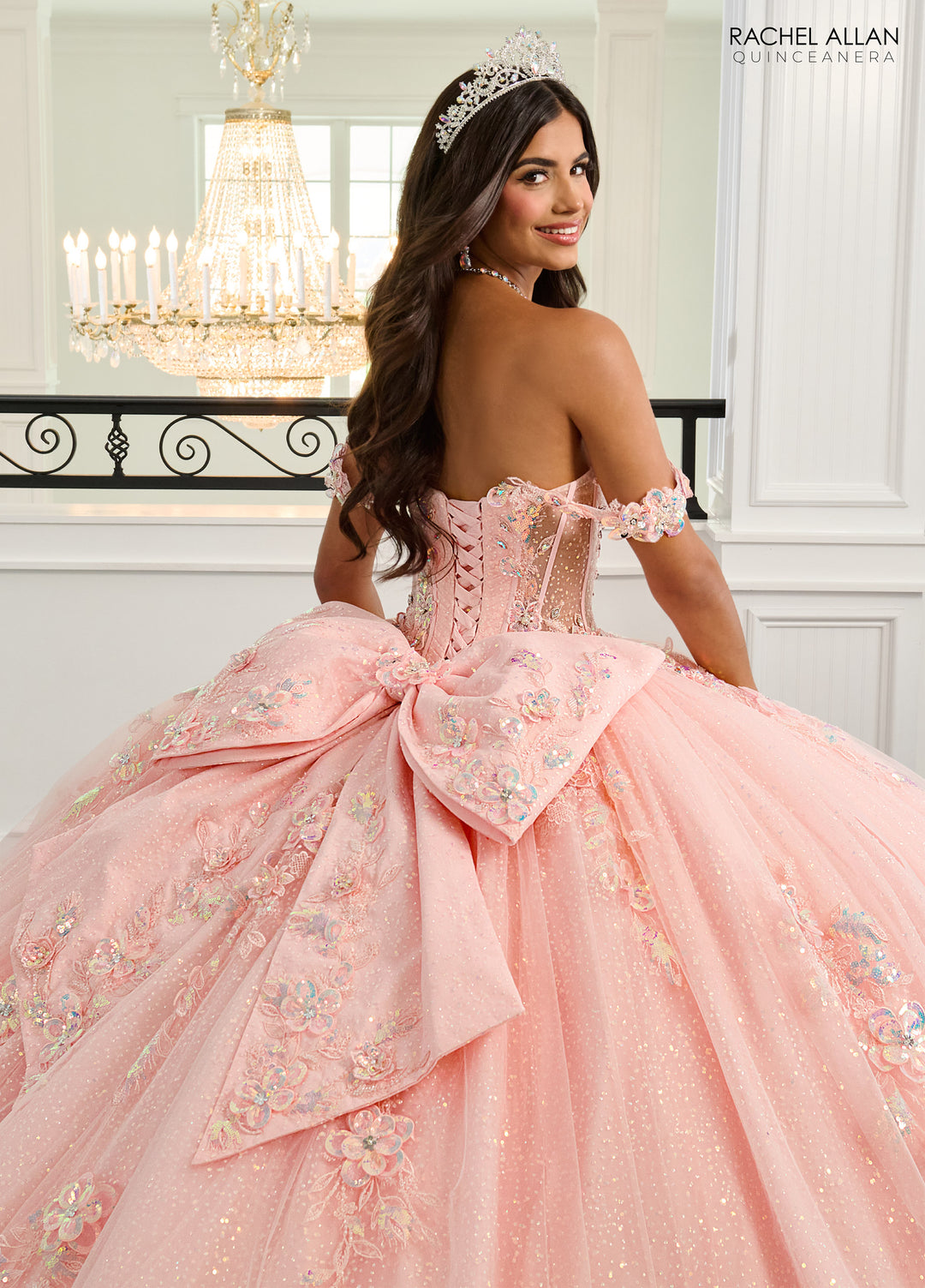 Off Shoulder Quinceanera Dress by Rachel Allan RQ3154