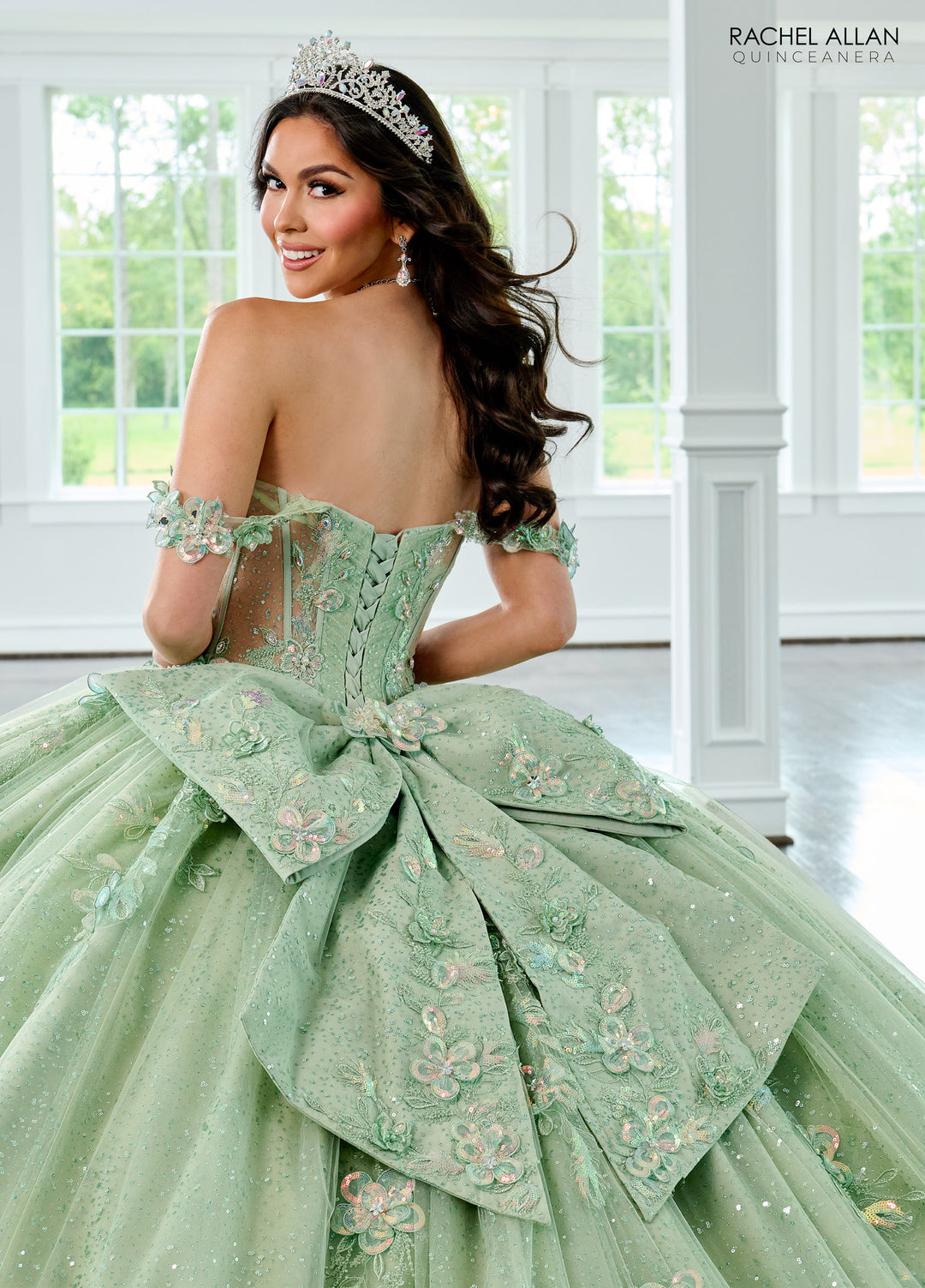 Off Shoulder Quinceanera Dress by Rachel Allan RQ3154