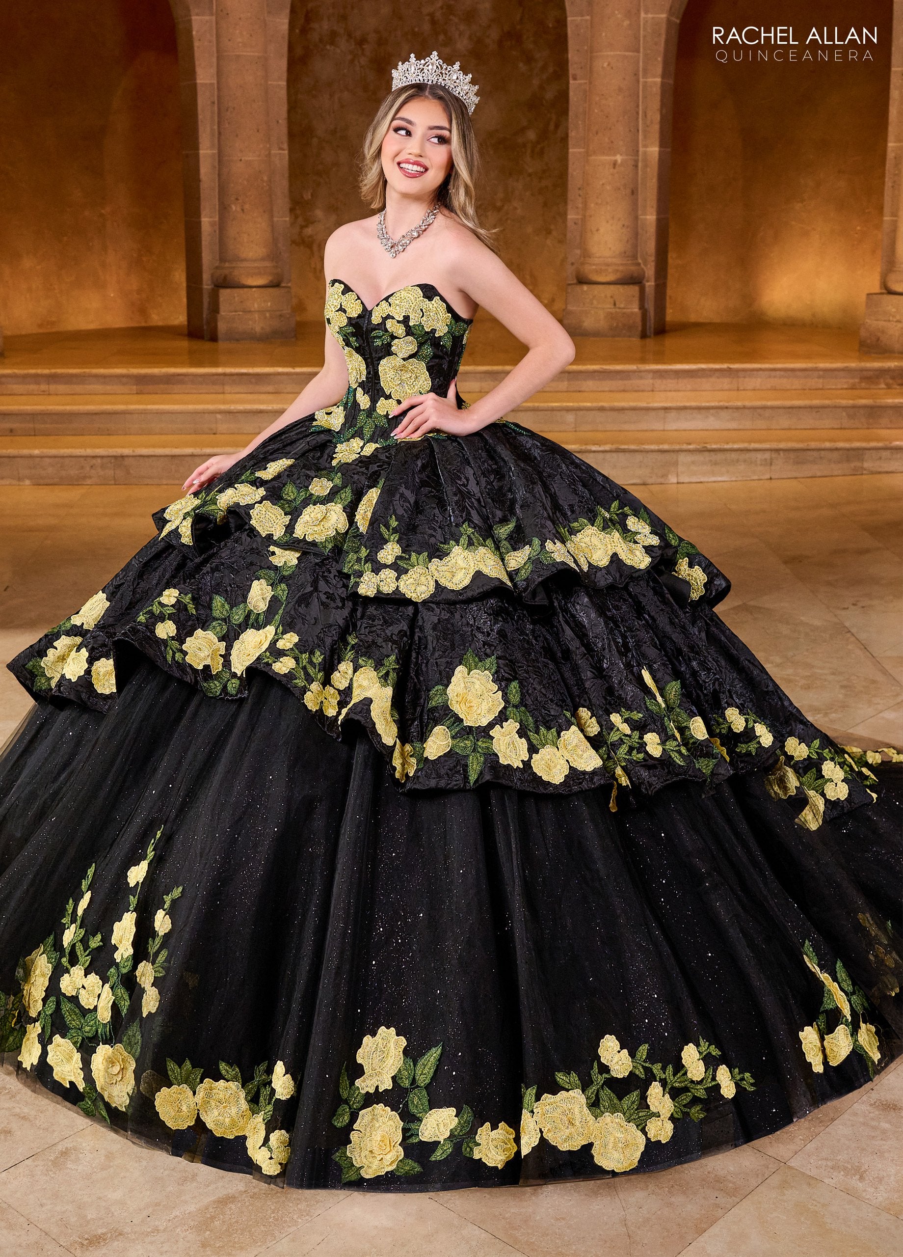 Black Quinceanera Dresses ABC Fashion