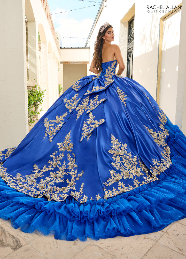 Charro Strapless Quinceanera Dress by Rachel Allan RQ5010