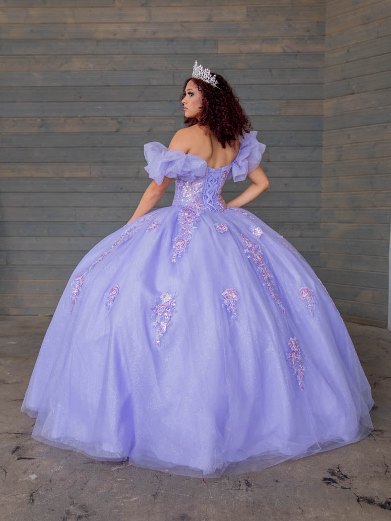 Off Shoulder Corset Ball Gown by Calla SCL30012