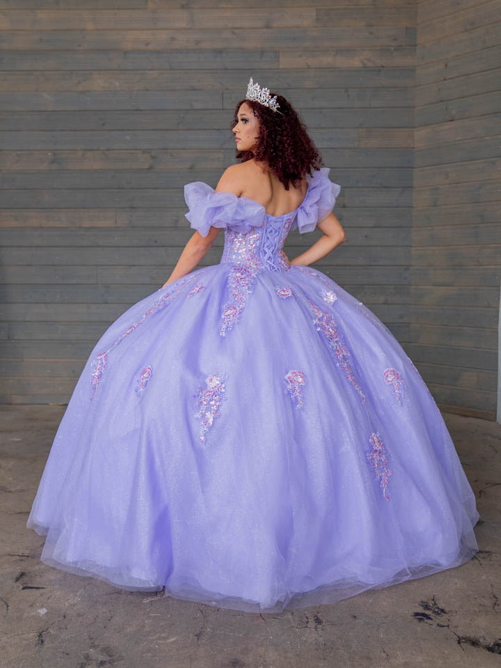 Off Shoulder Corset Ball Gown by Calla SCL30012