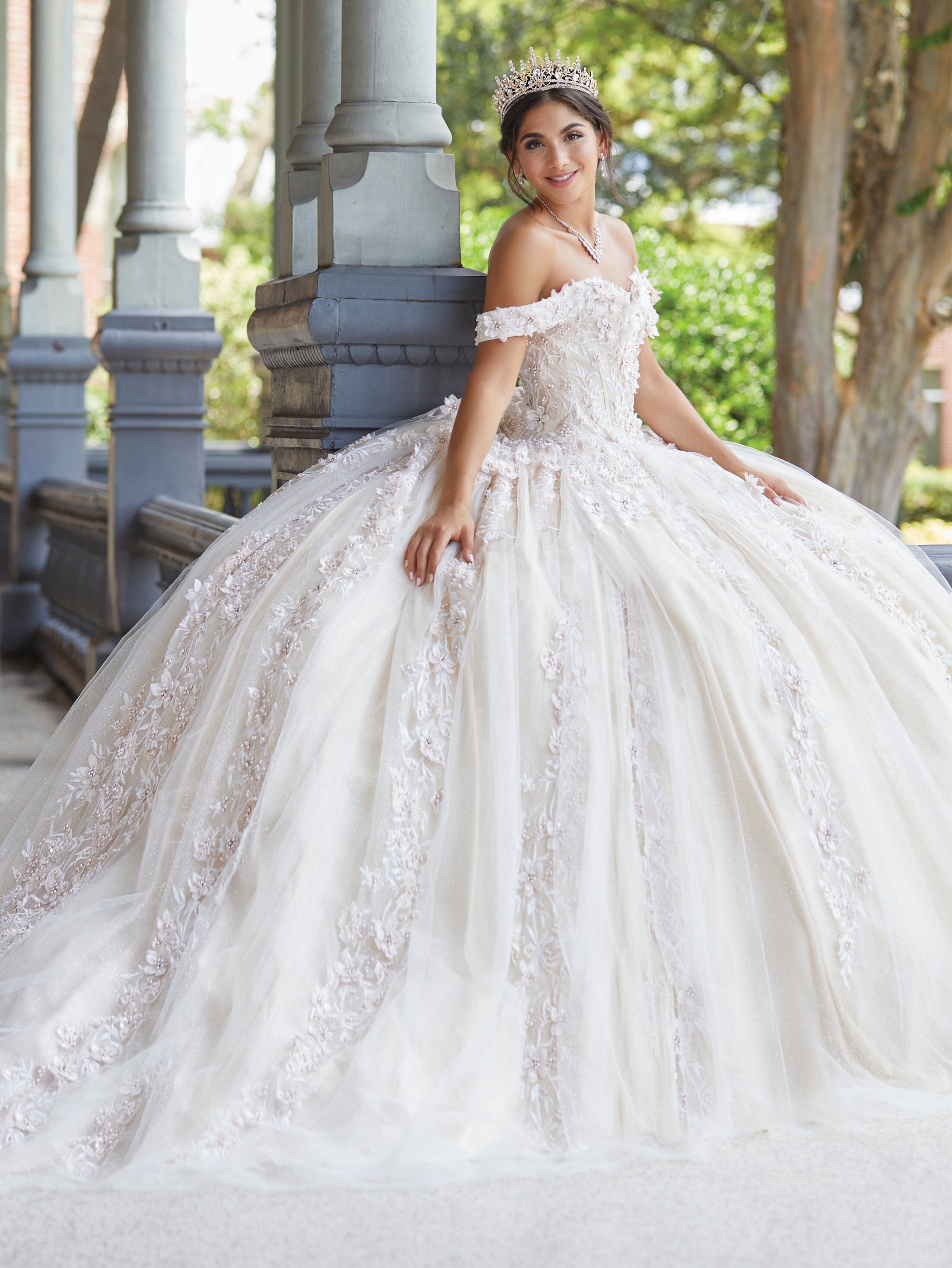 Champagne Blush Quinceanera Dresses