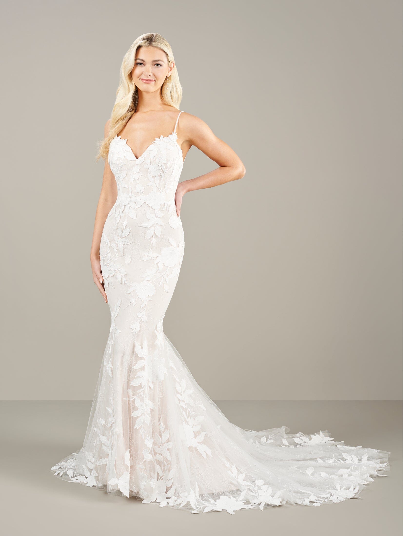 Sleeveless Mermaid Bridal Gown by Adrianna Papell 31281