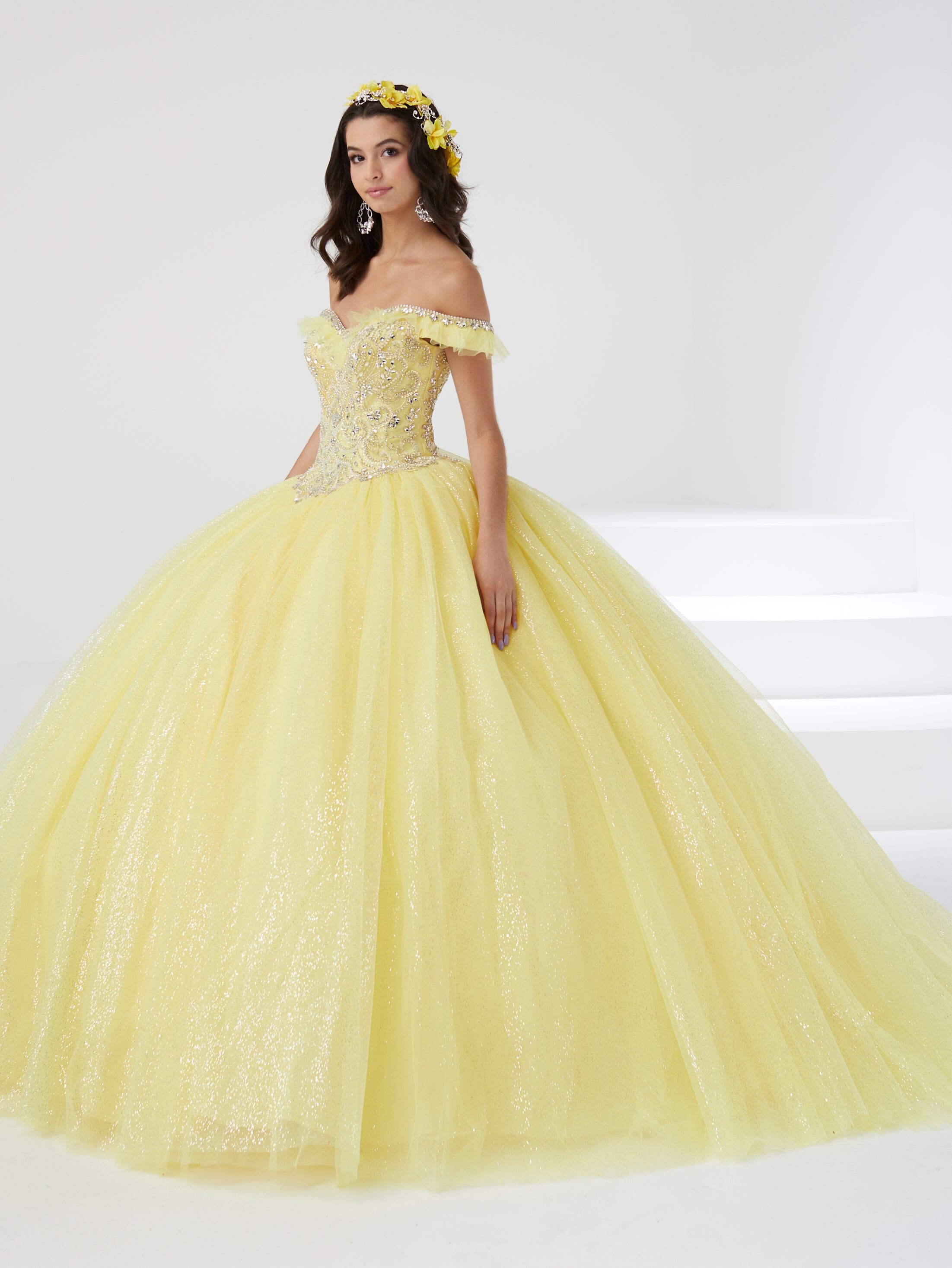 Yellow Sweet 15 Dresses