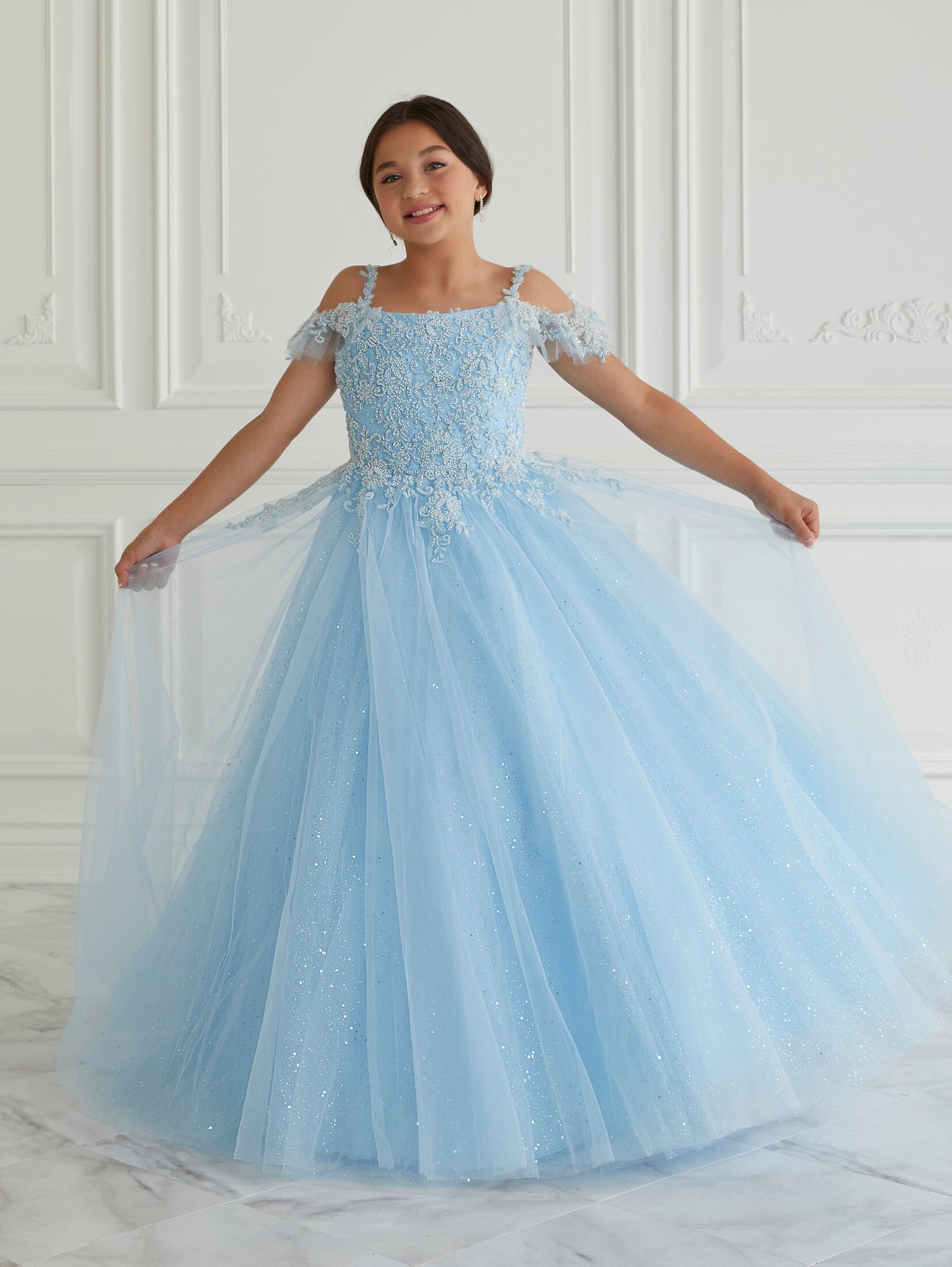 Tiffany Blue Tulle Dresses