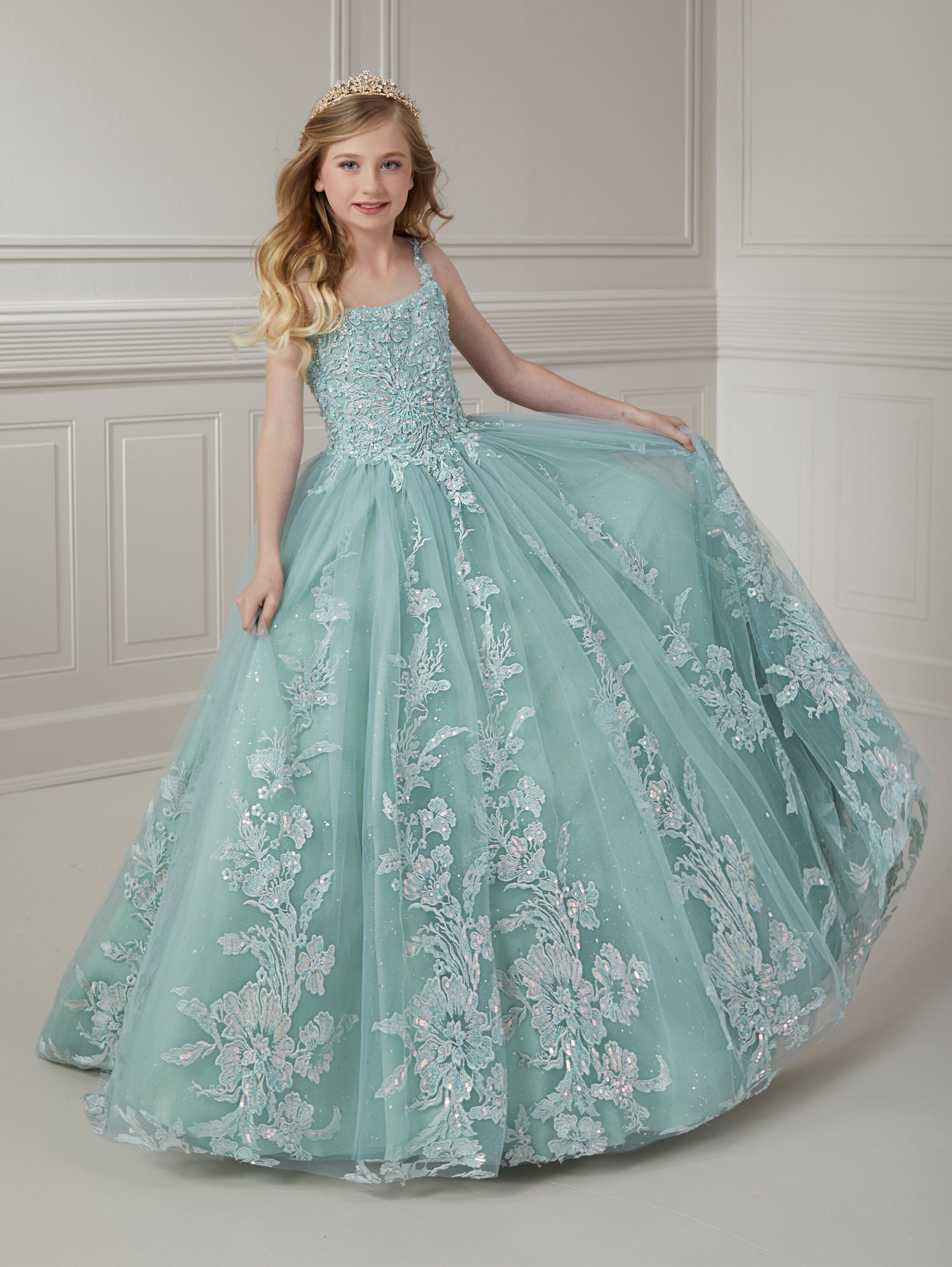 Tiffany Blue Tulle Dresses