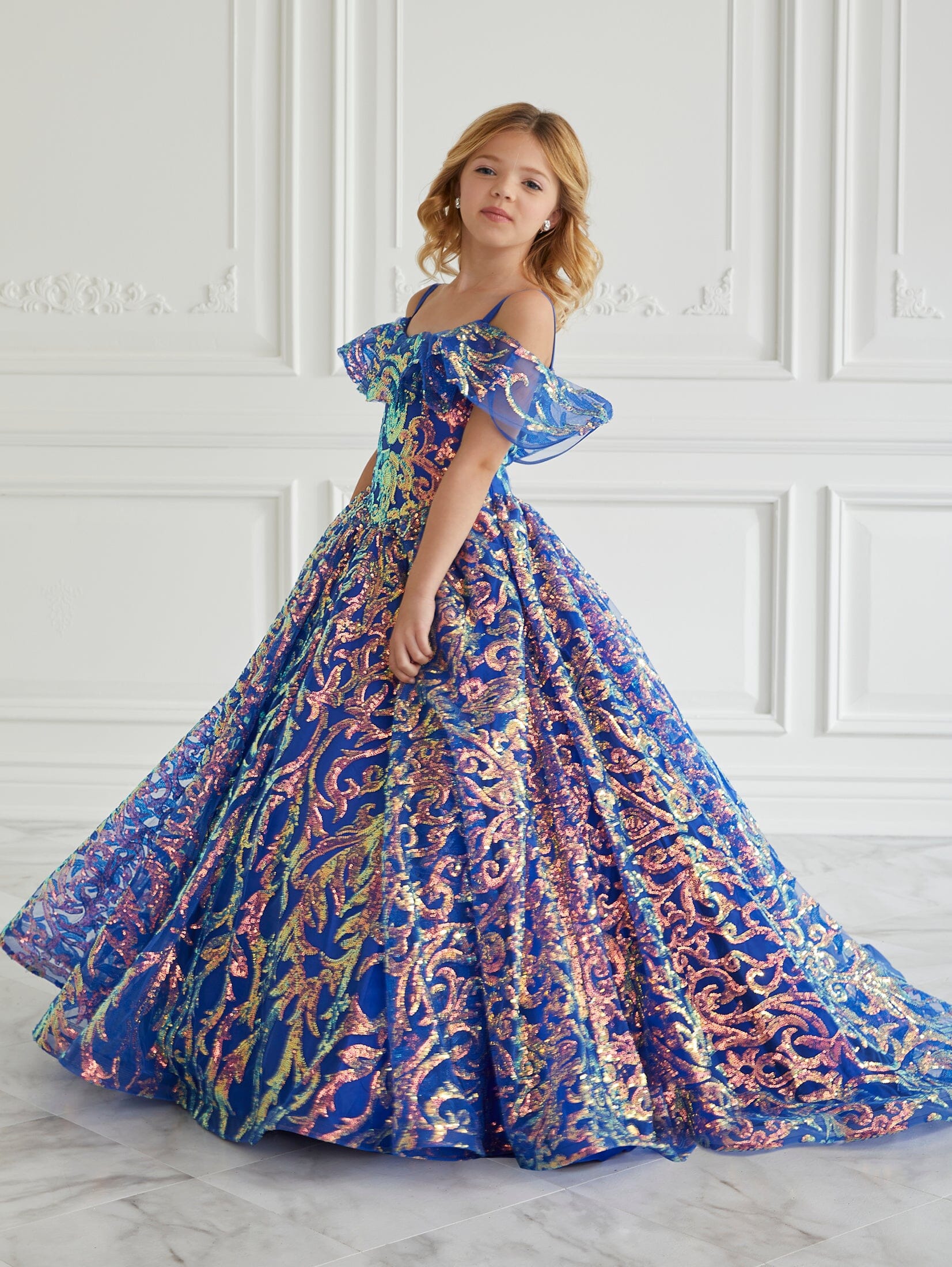 Girls Formal Dresses Cheap Flower Girl Dresses Easter Dresses Tagged Sequined Dresses ABC Fashion