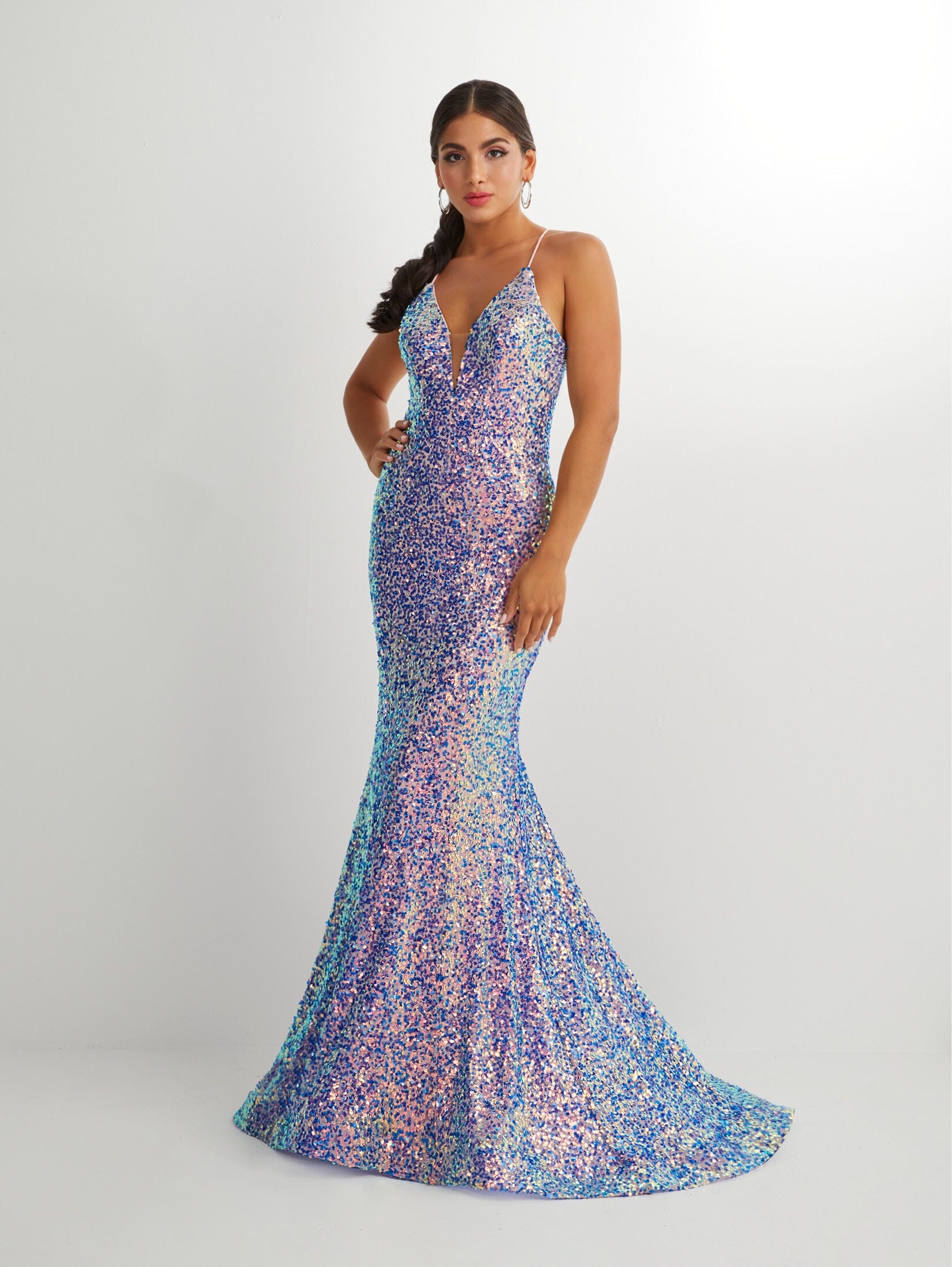 Iridescent mermaid dress hotsell