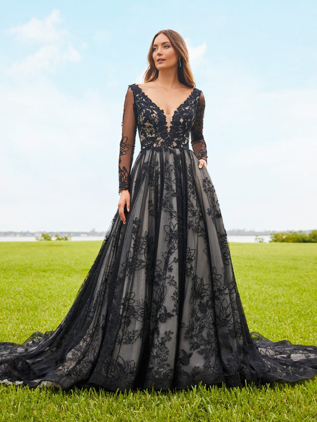 Long sleeve adrianna papell on sale gowns