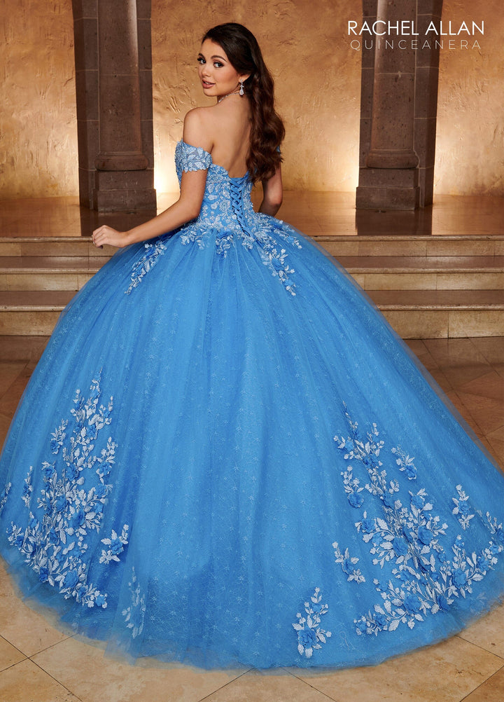 Lace Sweetheart Quinceanera Dress by Rachel Allan RQ1112